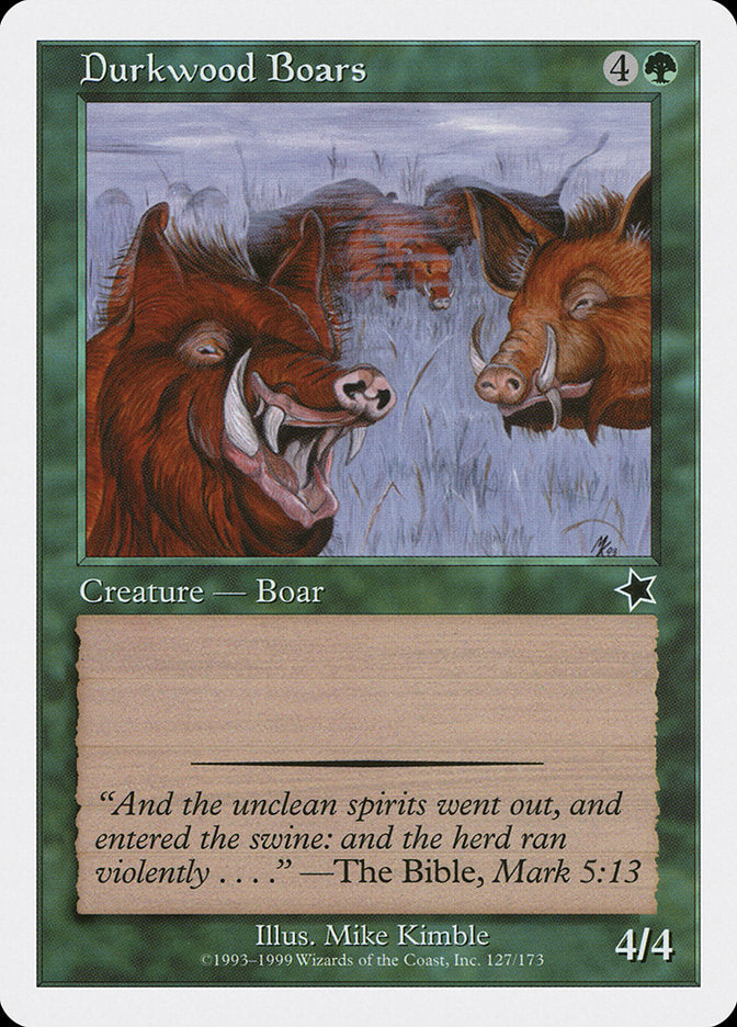 Durkwood Boars [Starter 1999] | Exor Games Dartmouth