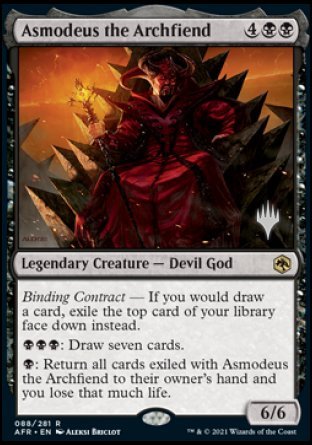 Asmodeus the Archfiend (Promo Pack) [Dungeons & Dragons: Adventures in the Forgotten Realms Promos] | Exor Games Dartmouth