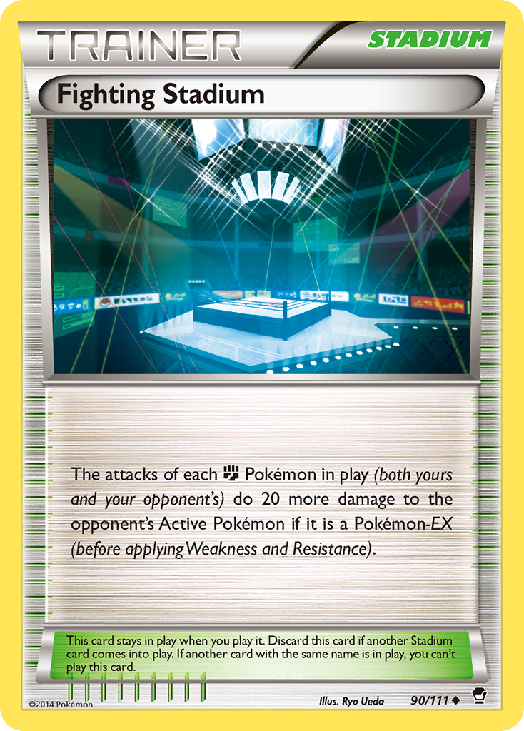 Fighting Stadium (90/111) [XY: Furious Fists] | Exor Games Dartmouth