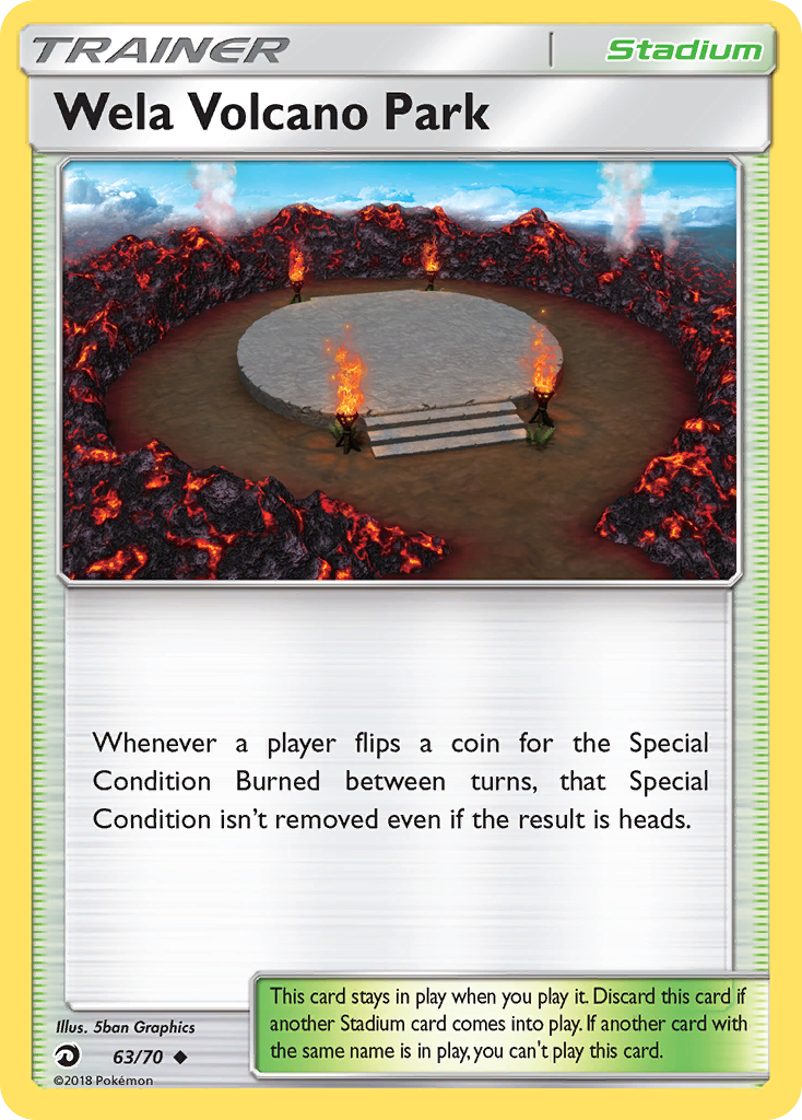 Wela Volcano Park (63/70) [Sun & Moon: Dragon Majesty] | Exor Games Dartmouth