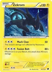 Zekrom (39/116) (Cosmos Holo) [Black & White: Plasma Freeze] | Exor Games Dartmouth