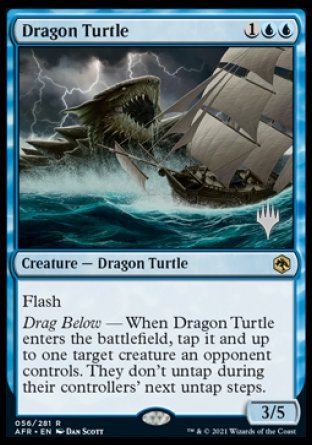 Dragon Turtle (Promo Pack) [Dungeons & Dragons: Adventures in the Forgotten Realms Promos] | Exor Games Dartmouth