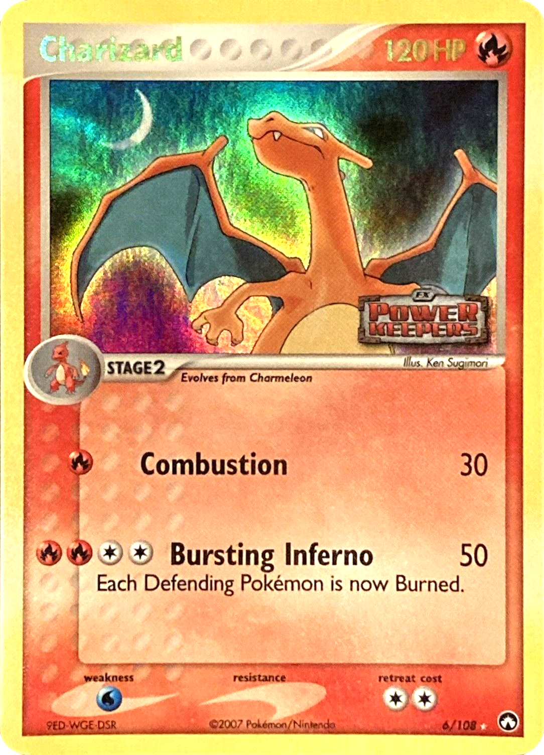 Charizard (6/108) (Stamped) [EX: Power Keepers] | Exor Games Dartmouth