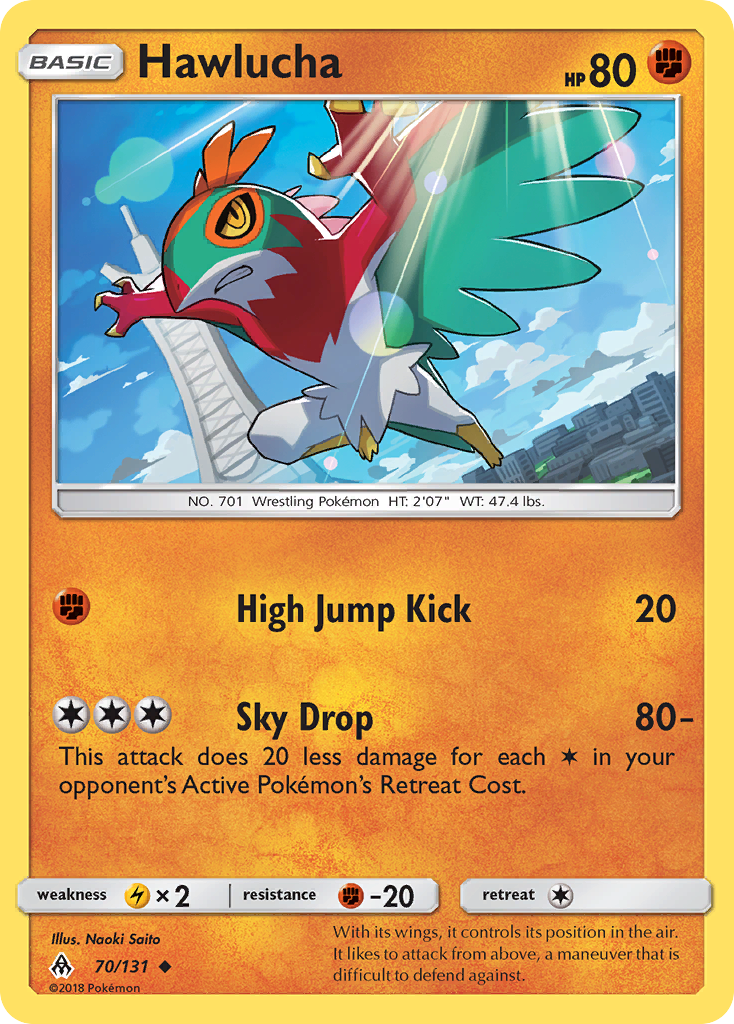 Hawlucha (70/131) [Sun & Moon: Forbidden Light] | Exor Games Dartmouth