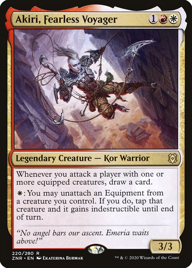 Akiri, Fearless Voyager [Zendikar Rising] | Exor Games Dartmouth