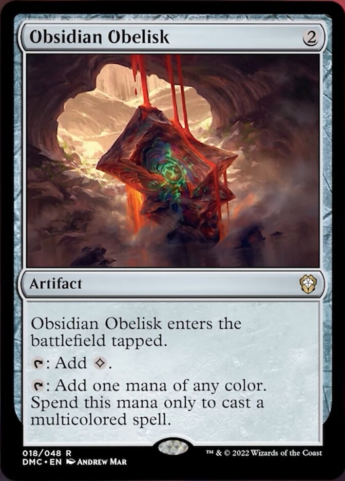 Obsidian Obelisk [Dominaria United Commander] | Exor Games Dartmouth