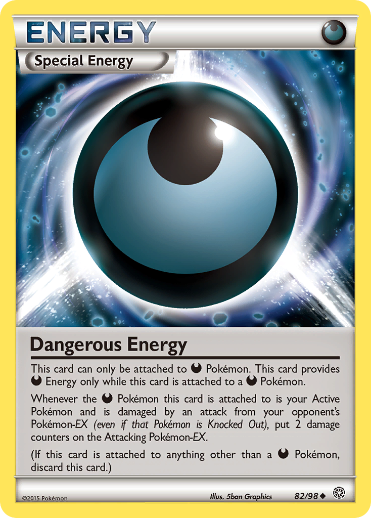 Dangerous Energy (82/98) [XY: Ancient Origins] | Exor Games Dartmouth