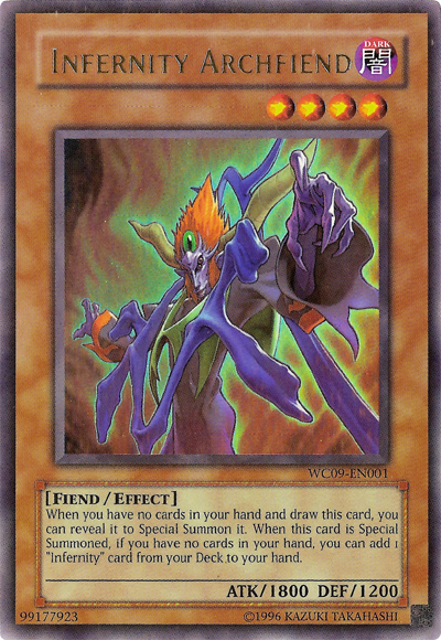 Infernity Archfiend [WC09-EN001] Ultra Rare | Exor Games Dartmouth