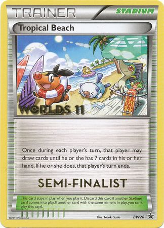 Tropical Beach (BW28) (Semi Finalist) [Black & White: Black Star Promos] | Exor Games Dartmouth