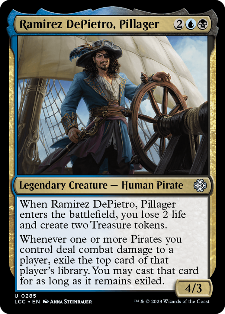 Ramirez DePietro, Pillager [The Lost Caverns of Ixalan Commander] | Exor Games Dartmouth