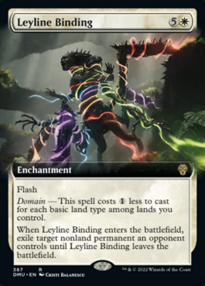 Leyline Binding (Extended Art) [Dominaria United] | Exor Games Dartmouth