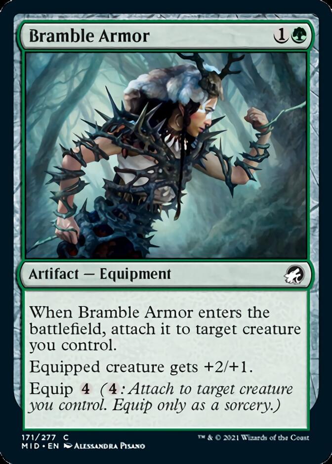 Bramble Armor [Innistrad: Midnight Hunt] | Exor Games Dartmouth