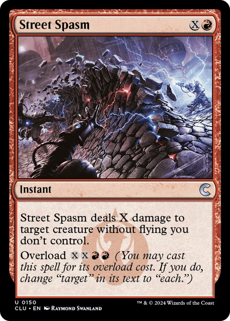 Street Spasm [Ravnica: Clue Edition] | Exor Games Dartmouth