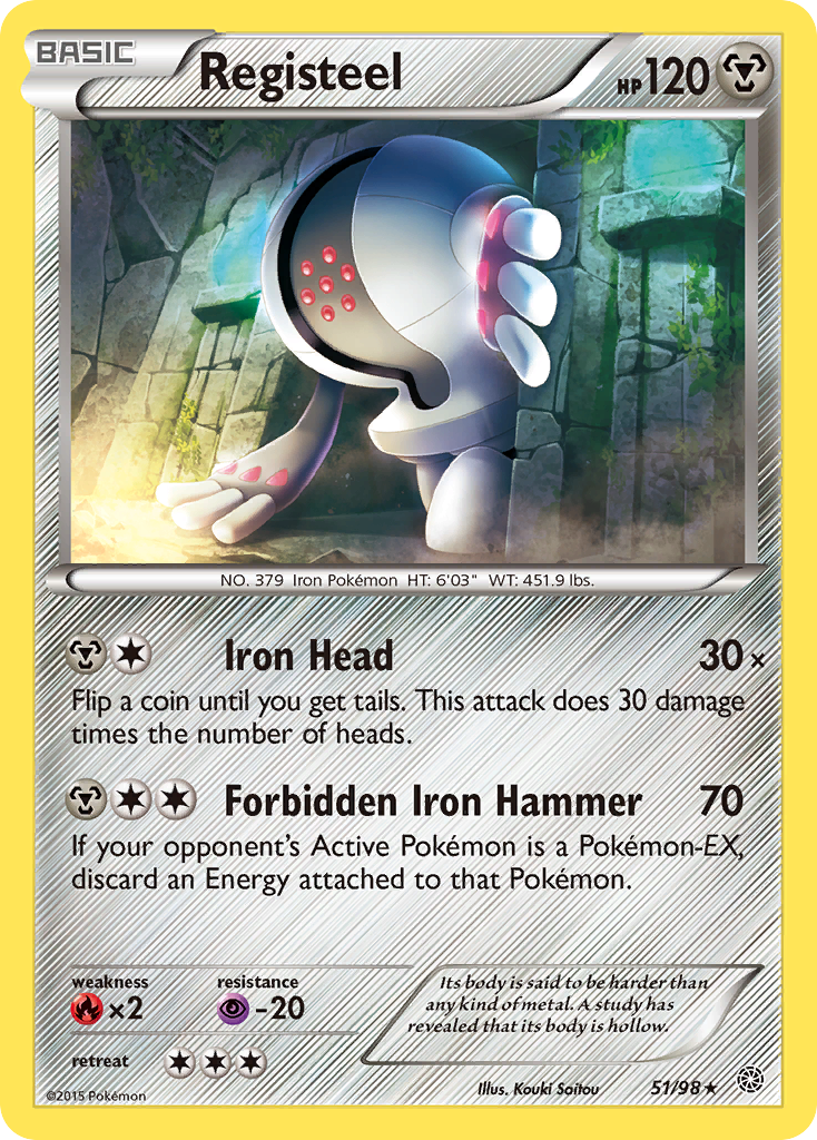 Registeel (51/98) [XY: Ancient Origins] | Exor Games Dartmouth