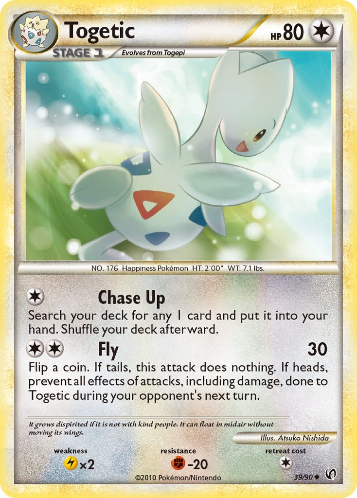 Togetic (39/90) [HeartGold & SoulSilver: Undaunted] | Exor Games Dartmouth