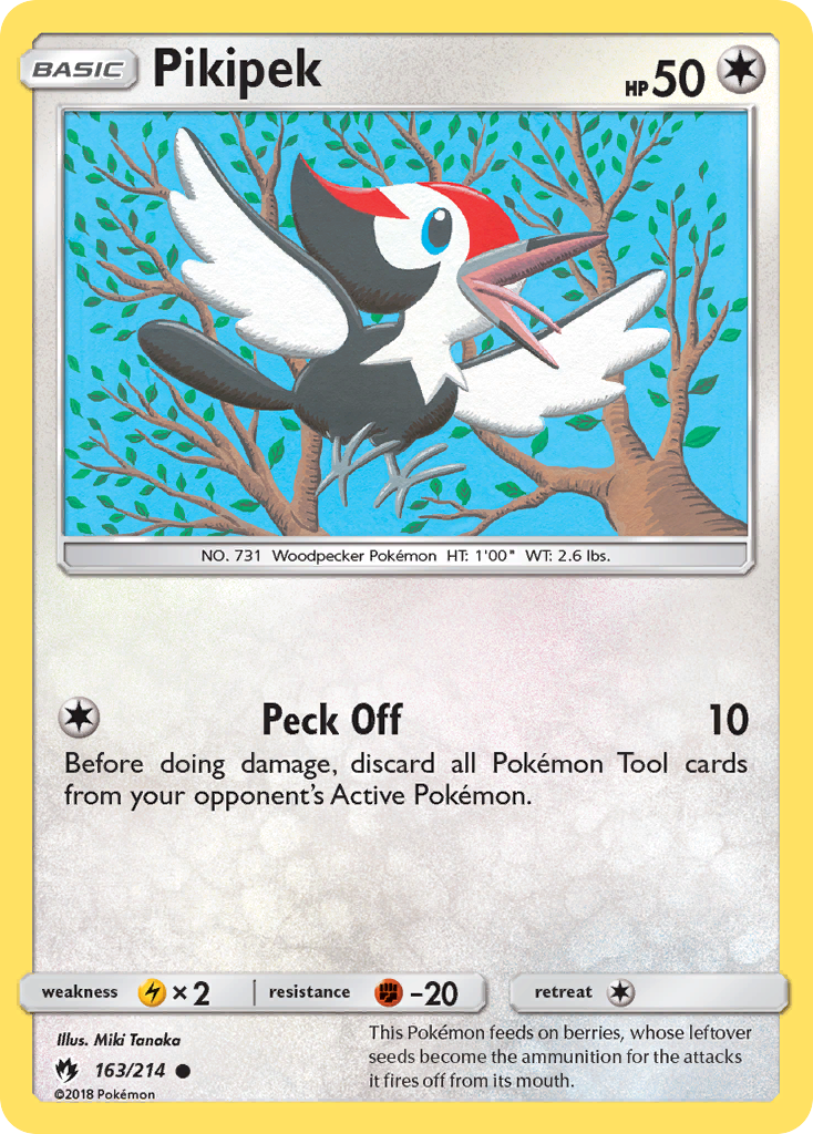 Pikipek (163/214) [Sun & Moon: Lost Thunder] | Exor Games Dartmouth