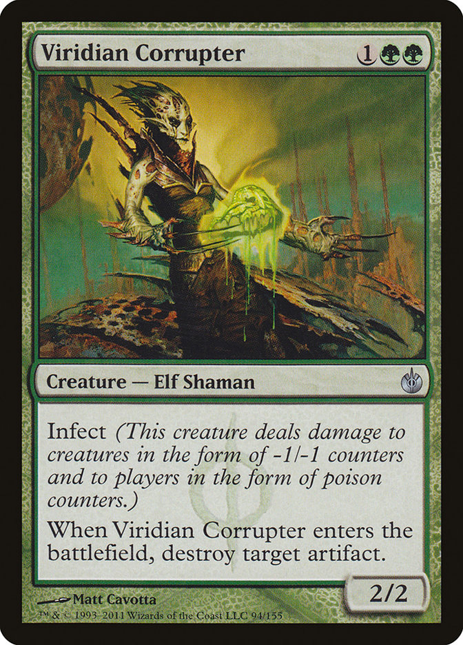 Viridian Corrupter [Mirrodin Besieged] | Exor Games Dartmouth