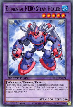 Elemental HERO Steam Healer [SGX1-ENA24] Common | Exor Games Dartmouth