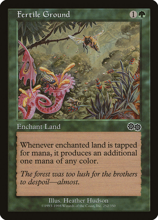 Fertile Ground [Urza's Saga] | Exor Games Dartmouth