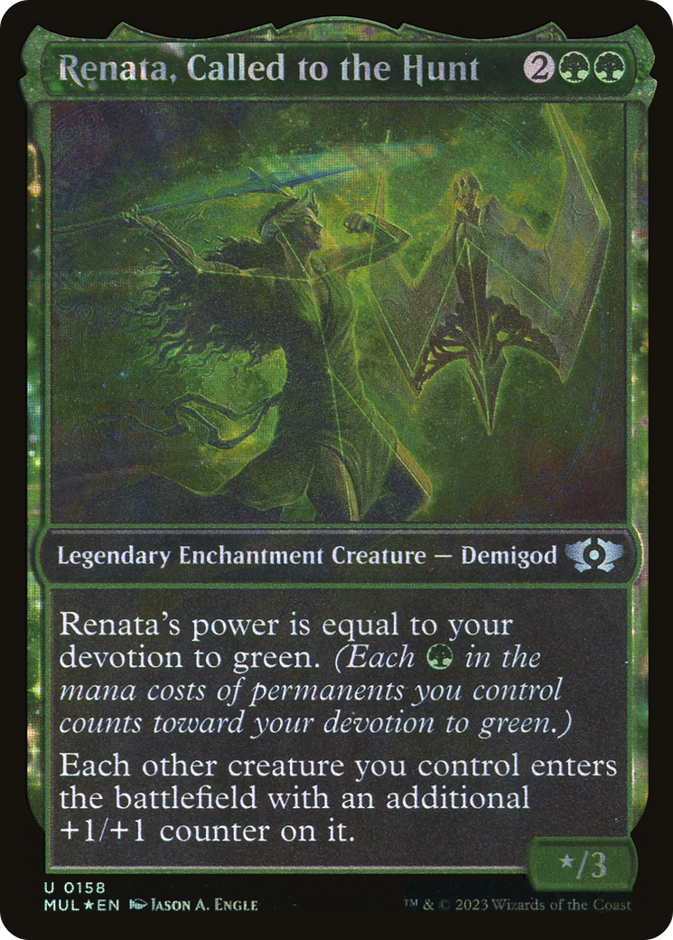 Renata, Called to the Hunt (Halo Foil) [Multiverse Legends] | Exor Games Dartmouth