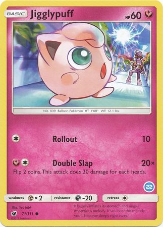 Jigglypuff (71/111) (Deck Exclusive #22) [Sun & Moon: Trainer Kit - Alolan Ninetales] | Exor Games Dartmouth