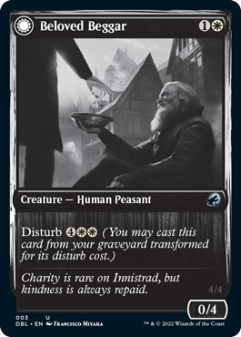 Beloved Beggar // Generous Soul [Innistrad: Double Feature] | Exor Games Dartmouth