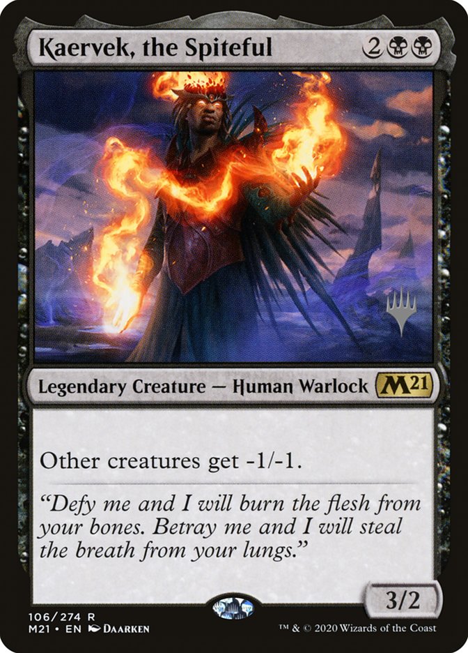 Kaervek, the Spiteful (Promo Pack) [Core Set 2021 Promos] | Exor Games Dartmouth