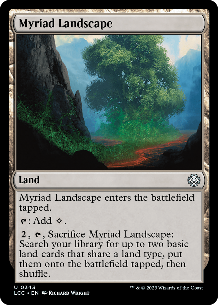 Myriad Landscape [The Lost Caverns of Ixalan Commander] | Exor Games Dartmouth