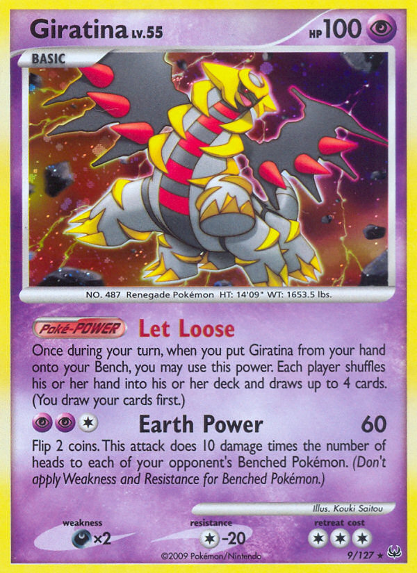 Giratina (9/127) [Platinum: Base Set] | Exor Games Dartmouth