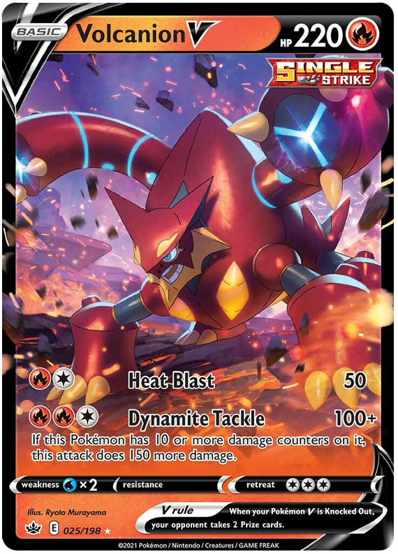 Volcanion V (025/198) [Sword & Shield: Chilling Reign] | Exor Games Dartmouth