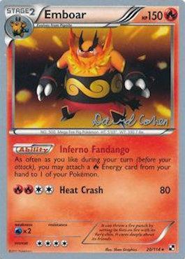 Emboar (20/114) (Twinboar - David Cohen) [World Championships 2011] | Exor Games Dartmouth