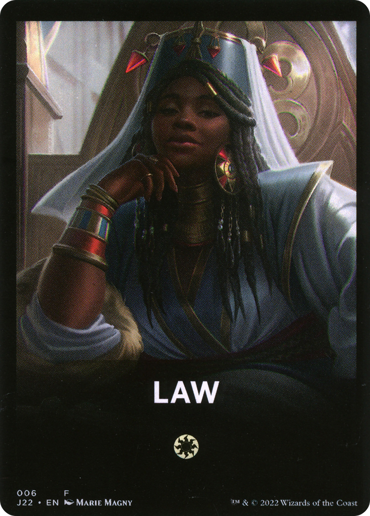 Law Theme Card [Jumpstart 2022 Front Cards] | Exor Games Dartmouth