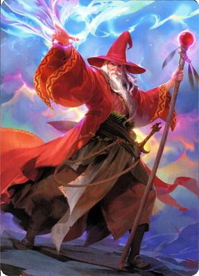 Elminster Art Card (36) [Commander Legends: Battle for Baldur's Gate Art Series] | Exor Games Dartmouth