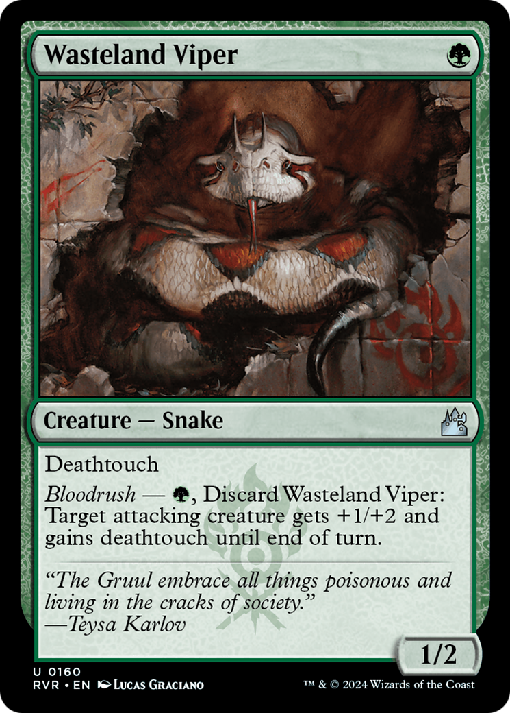 Wasteland Viper [Ravnica Remastered] | Exor Games Dartmouth