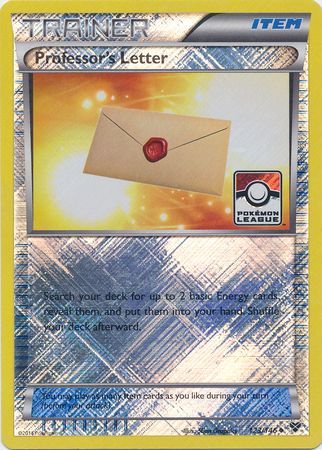 Professor's Letter (123/146) (League Promo) [XY: Base Set] | Exor Games Dartmouth