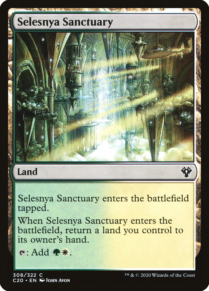 Selesnya Sanctuary [Commander 2020] | Exor Games Dartmouth