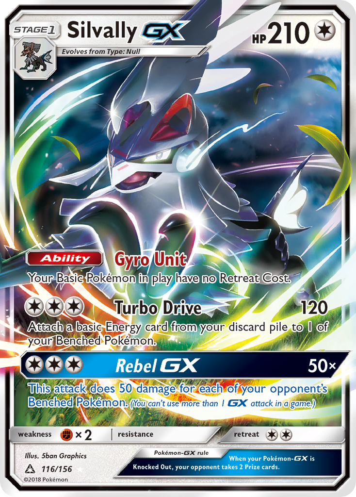 Silvally GX (116/156) [Sun & Moon: Ultra Prism] | Exor Games Dartmouth