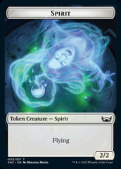 Ogre Warrior // Spirit Double-sided Token [Streets of New Capenna Tokens] | Exor Games Dartmouth