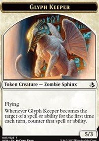 Glyph Keeper // Warrior Token [Amonkhet Tokens] | Exor Games Dartmouth