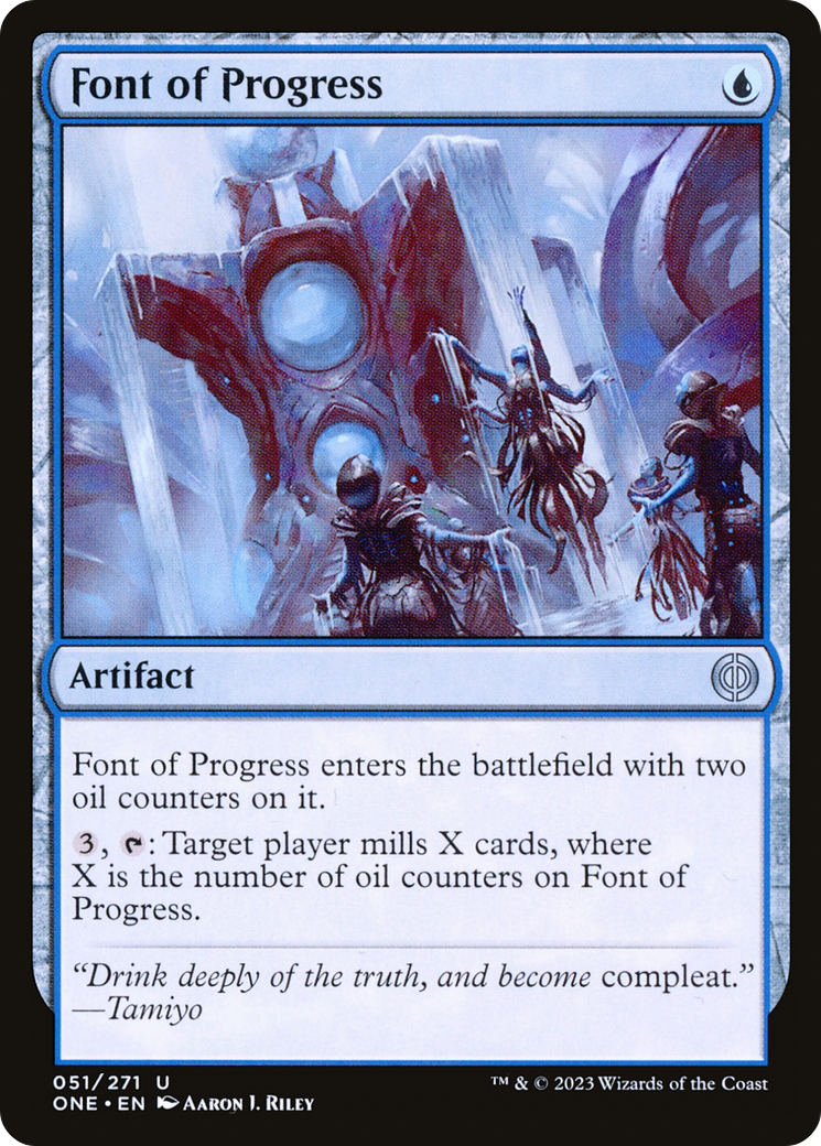 Font of Progress [Phyrexia: All Will Be One] | Exor Games Dartmouth