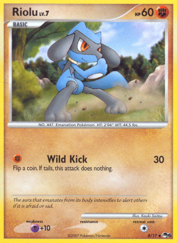 Riolu (8/17) [POP Series 6] | Exor Games Dartmouth