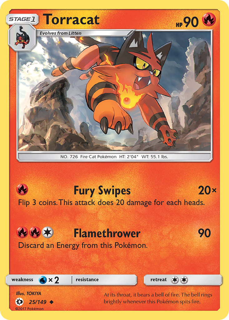 Torracat (25/149) [Sun & Moon: Base Set] | Exor Games Dartmouth