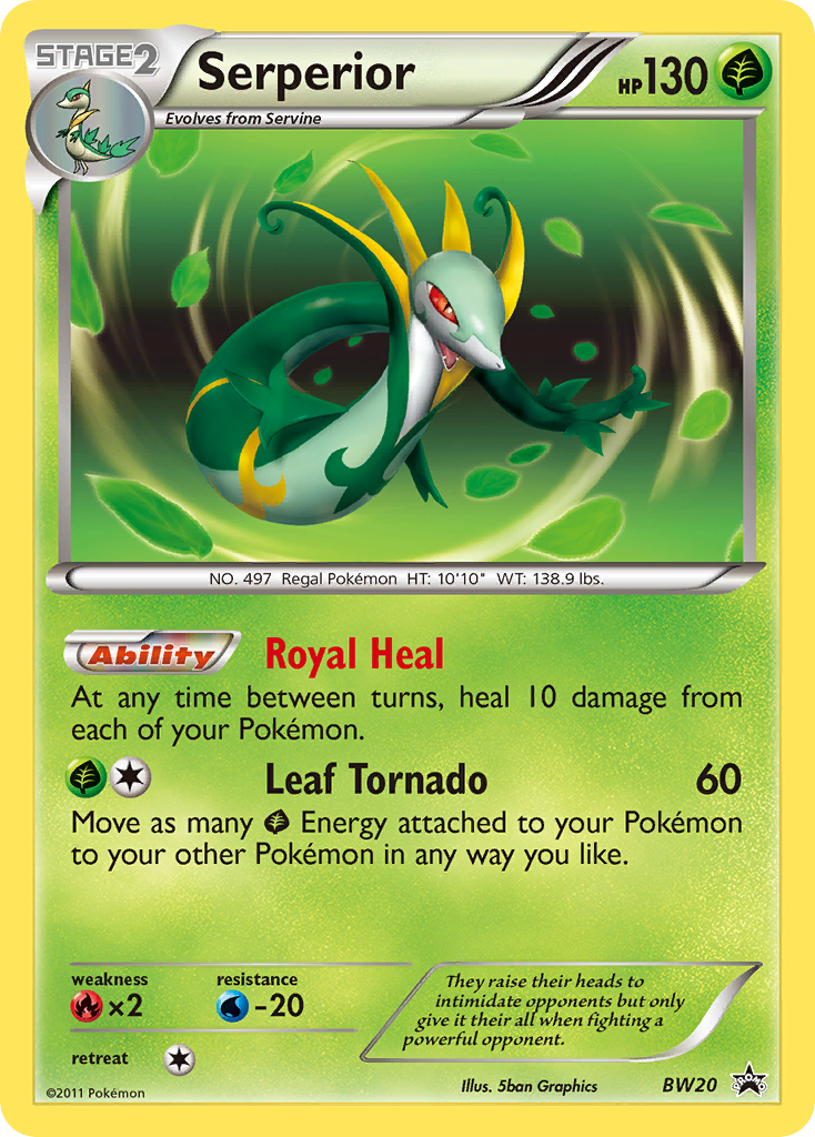 Serperior (BW20) [Black & White: Black Star Promos] | Exor Games Dartmouth