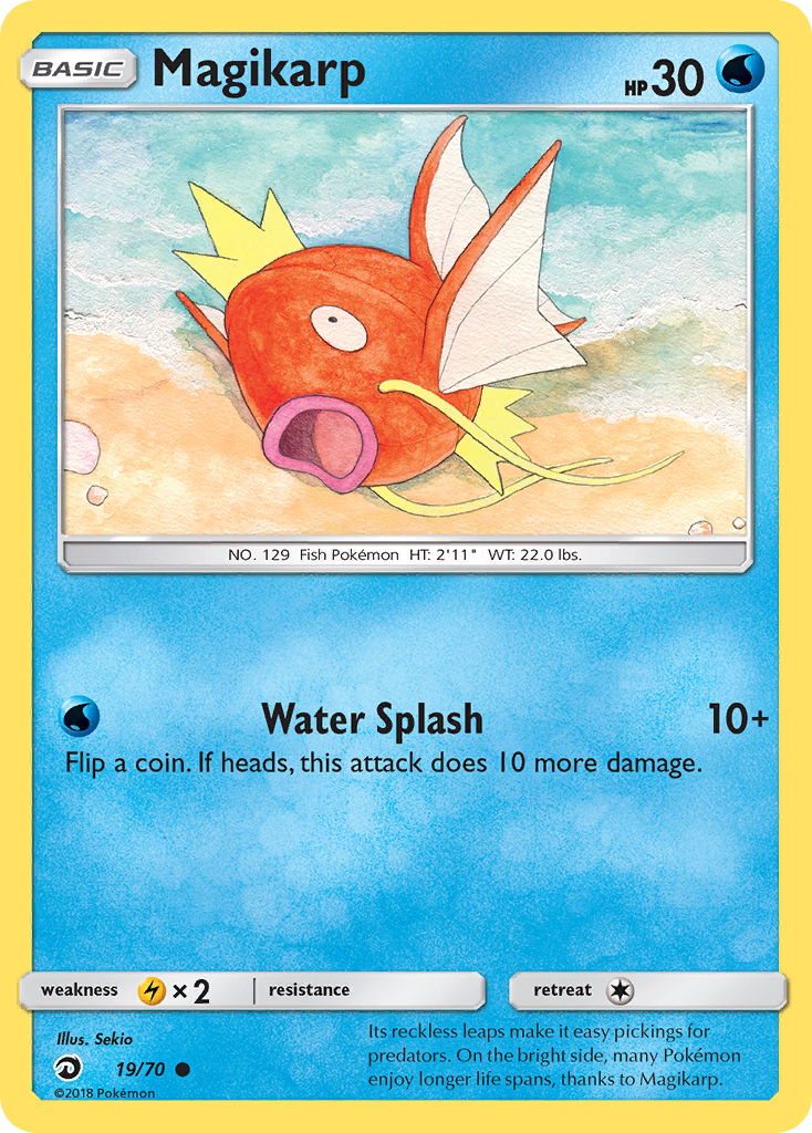 Magikarp (19/70) [Sun & Moon: Dragon Majesty] | Exor Games Dartmouth