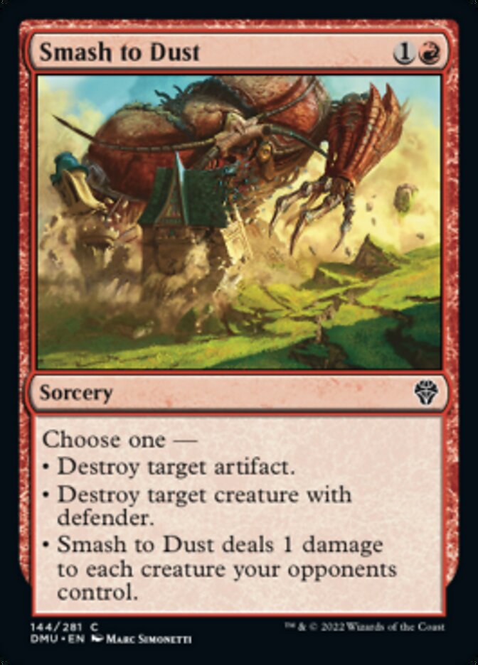 Smash to Dust [Dominaria United] | Exor Games Dartmouth