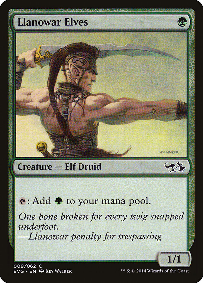 Llanowar Elves (Elves vs. Goblins) [Duel Decks Anthology] | Exor Games Dartmouth