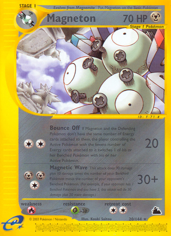 Magneton (20/144) [Skyridge] | Exor Games Dartmouth