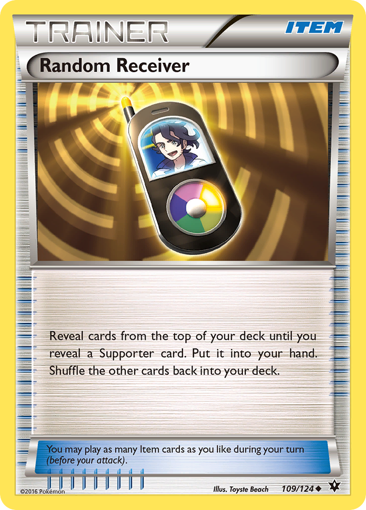 Random Receiver (109/124) [XY: Fates Collide] | Exor Games Dartmouth