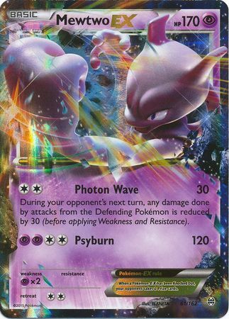 Mewtwo EX (61/162) (Jumbo Card) [XY: BREAKthrough] | Exor Games Dartmouth