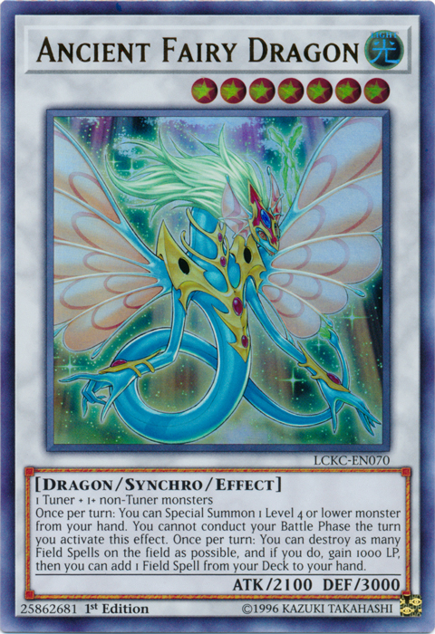 Ancient Fairy Dragon [LCKC-EN070] Ultra Rare | Exor Games Dartmouth